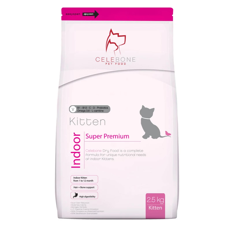 غذای بچه گربه سلبن INDOOR - super premium
